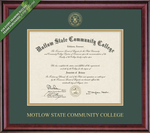 Framing Success Classic 8.5 x 11 Diploma with Double Mat - ONLINE ONLY