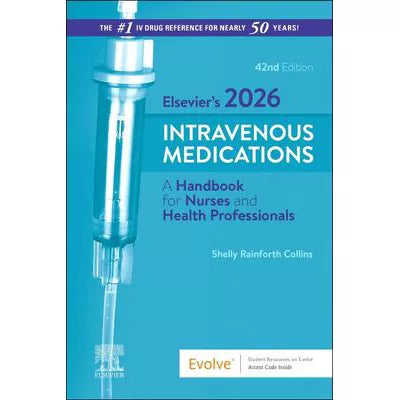 Elsevier's 2026 Intravenous Medications - E-Book
