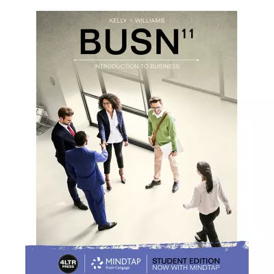 MindTap Introduction to Business, 1 term (6 Months) Instant Access for Kelly/Williams' BUSN