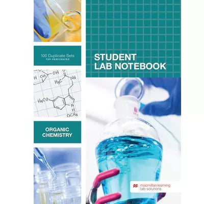 Organic Chemistry 100 Sheet Student Lab Notebook (Custom)